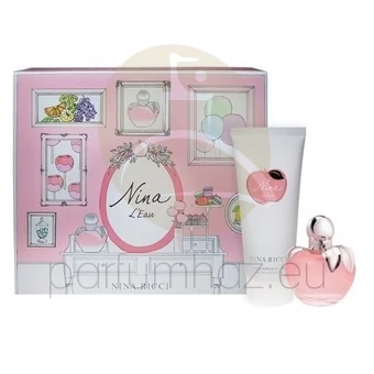 Nina Ricci - Nina L'Eau női 50ml parfüm szett  