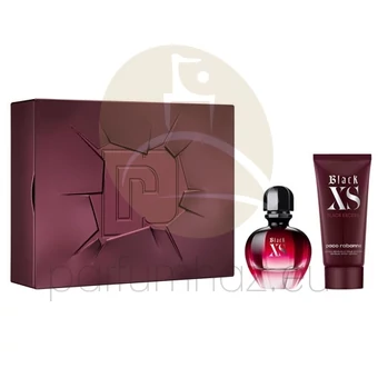 Paco Rabanne - Black XS Elle 2018 női 80ml parfüm szett  2.