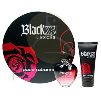 Paco Rabanne - Black XS Elle L'Exces női 80ml parfüm szett  
