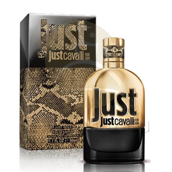 Roberto Cavalli - Just Cavalli Gold férfi 90ml eau de parfum teszter 