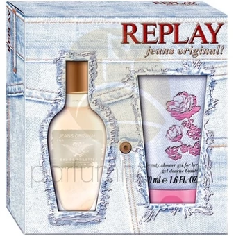 Replay - Jeans Original női 20ml parfüm szett  