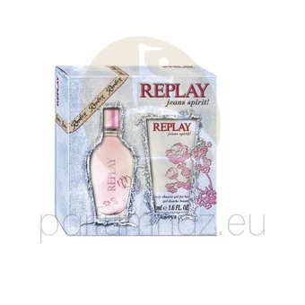 Replay - Jeans Spirit! női 20ml parfüm szett  
