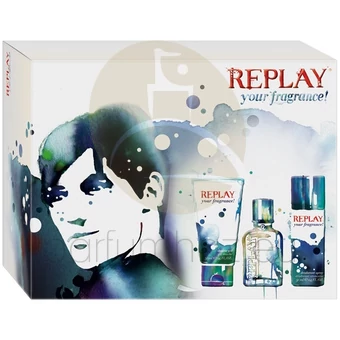 Replay - Your Fragrance férfi 30ml parfüm szett  
