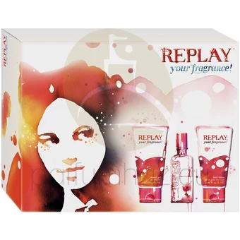 Replay - Your Fragrance női 20ml parfüm szett  
