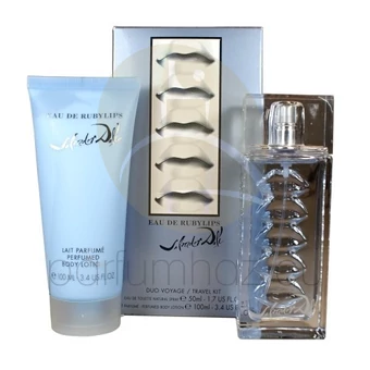Salvador Dali - Eau de RubyLips női 100ml parfüm szett  
