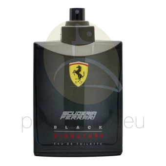 Ferrari - Scuderia Ferrari Black Signature férfi 125ml eau de toilette teszter 