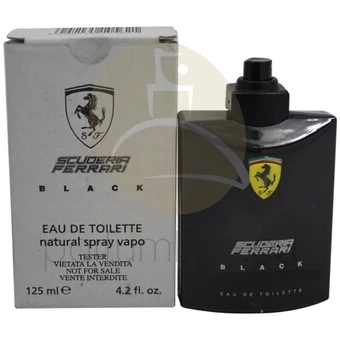 Ferrari - Scuderia Ferrari Black férfi 125ml eau de toilette teszter 