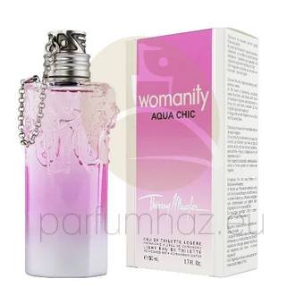 Thierry Mugler - Womanity Aqua Chic női 50ml eau de toilette  