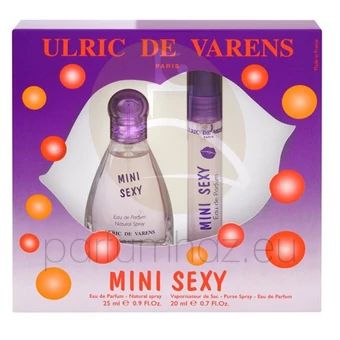 Ulric de Varens - Mini Sexy női 25ml parfüm szett   1.