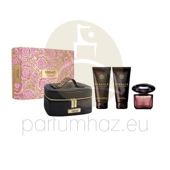 Versace - Crystal Noir edp női 90ml parfüm szett  19.