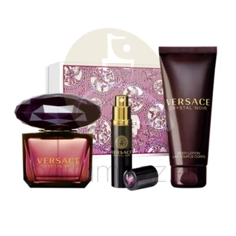 Versace - Crystal Noir edt női 90ml parfüm szett  15.