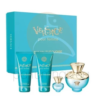Versace - Pour Femme Dylan Turquoise női 100ml parfüm szett  3.