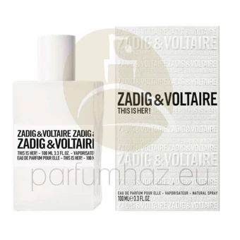 Zadig & Voltaire - This is Her! női 100ml eau de parfum  