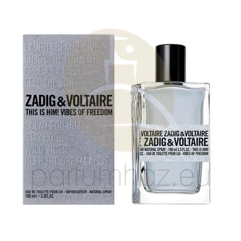 Zadig & Voltaire - This is Him! Vibes of Freedom férfi 50ml eau de toilette  